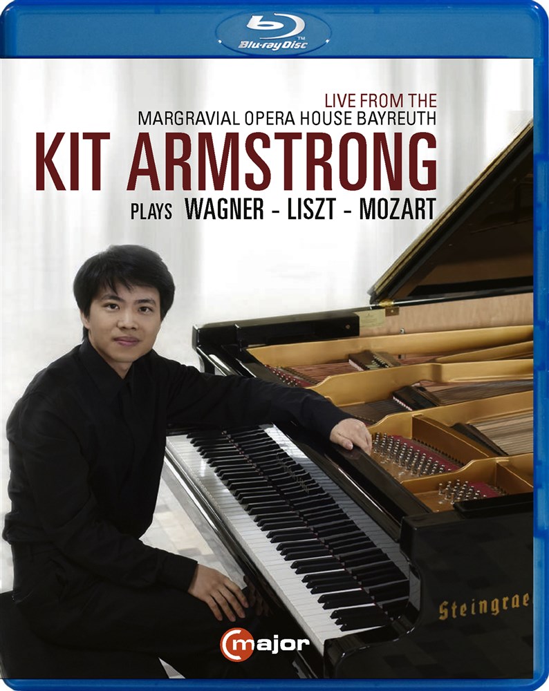 キット・アームストロング・プレイズ・ワーグナー、リスト&モーツァルト (Kit Armstrong plays Wagner, Liszt and Mozart) [Blu-ray] [Live] [Import] [日本語帯・解説付]