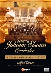 ウィーン・ヨハン・シュトラウス管弦楽団〜50周年記念コンサート・ライヴ (Vienna Johann Strauss Orchestra / 50 Years Anniversary Concert) [DVD] [Import] [日本語帯・解説付]