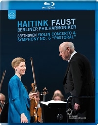 BEETHOVEN Violin Concerto & Symphony No. 6 gPastoralh Berliner Philharmoniker,Bernard Haitink&Isabelle Faust [Blu-ray] [A]