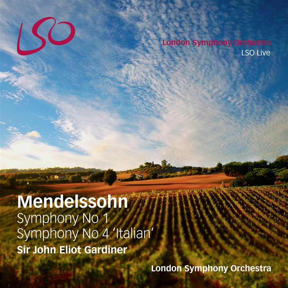 fX][ :  1 |  4 uC^Av (Mendelssohn : Symphony No 1 | Symphony No 4 'Italian' / Sir John Eliot Gardiner & London Symphony Orchestra) [SACD+Blu-ray Audio] [A] [{сEt]