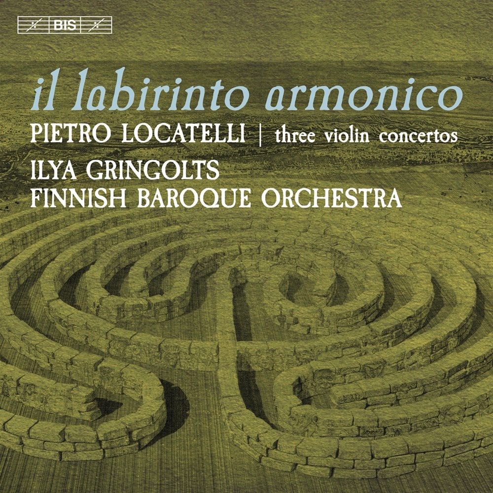 Jeb : s@CI̋Z@tOp.3 / CAEOSc&tBhEobNǌyc (Locatelli : Three Violin Concertos / Ilya Gringolts & Finnish Baroque Orchestra) [SACD Hybrid] [Import] [{сEt]