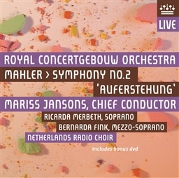}[[Fȑ2ԁuv (Mahler : Symphony no.2 'Auferstehung' / Mariss Jansons, Royal Concertgebouw Orchestra) [Import] [2SACD Hybrid+Bonus DVD] [{t]