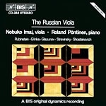 ロシアのヴィオラ (The Russian Viola ~ Rubinstein , Glinka , Glazunov , Stravinsky , Shostakovichi / Nobuko Imai (viola) , Roland Pontinen (piano)) [輸入盤・日本語解説書付]