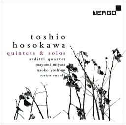 細川俊夫 : 作品集  ランドスケープ V | 哀悼歌 | 他 (Toshio Hosokawa : Quintet & Solos / Arditti Quartet | Mayumi Miyata | Naoko Yoshino | Toshiya Suzuki) [輸入盤] [日本語帯・解説付]