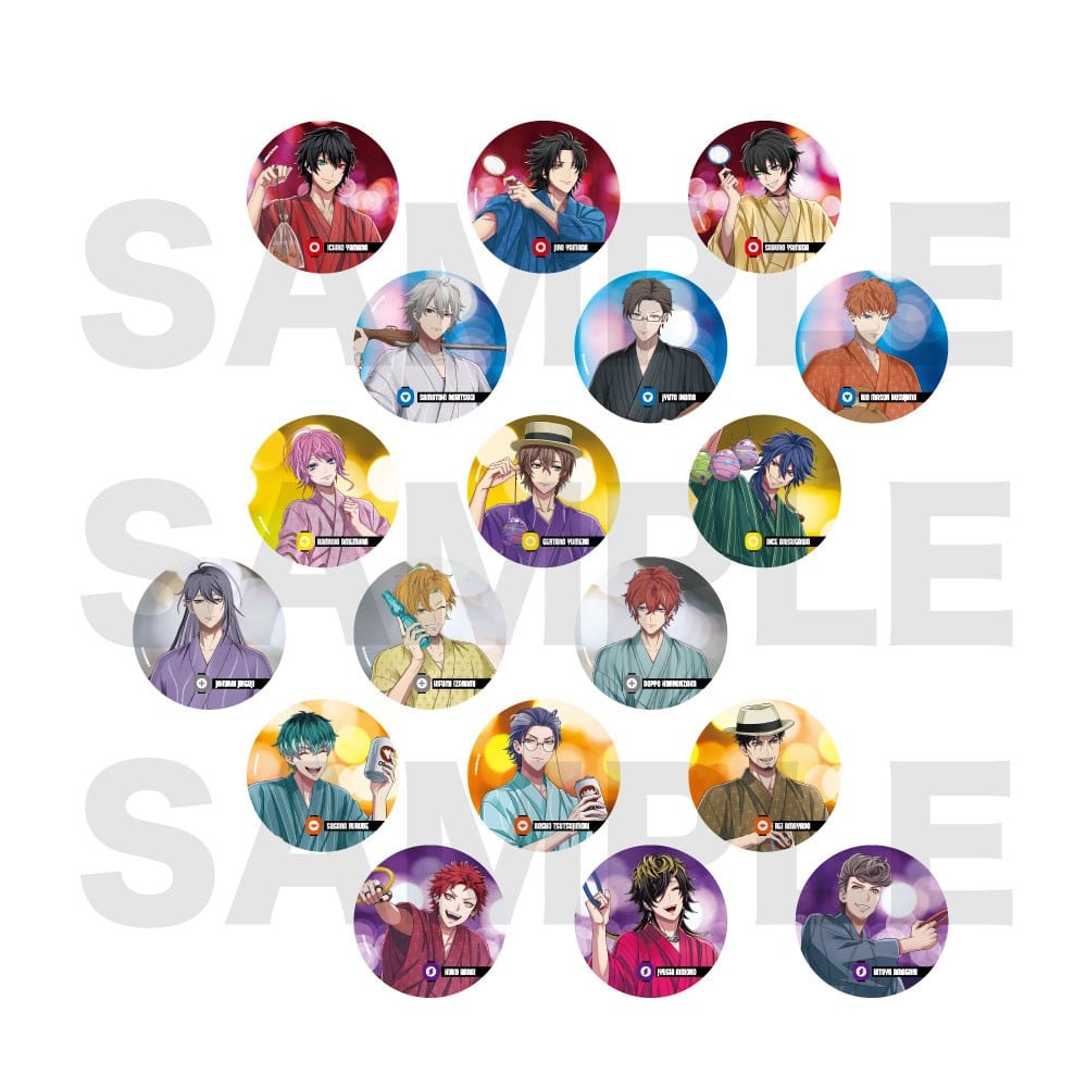 トレーディング缶バッジ(8th Anniversary ver.)