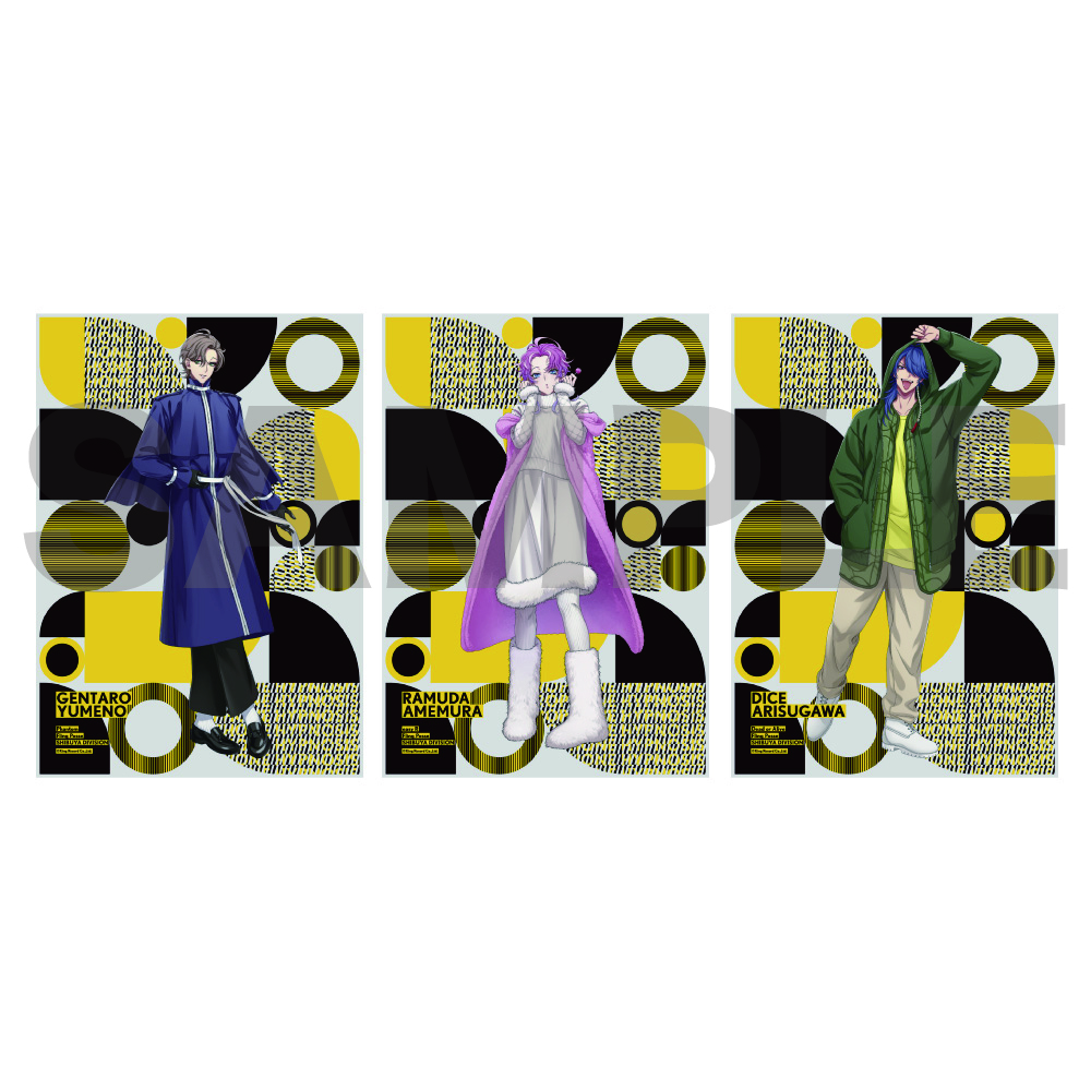 HYPNOSISMIC -Division Rap Battle-OFFICIAL GOODS|ブロマイドセット(Extra Wardrobe 04)  Fling Posse