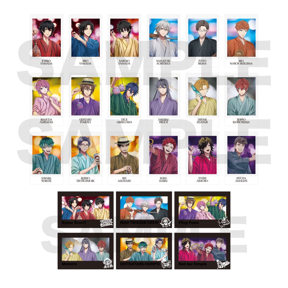 トレーディングチェキ風カード(8th Anniversary ver.)