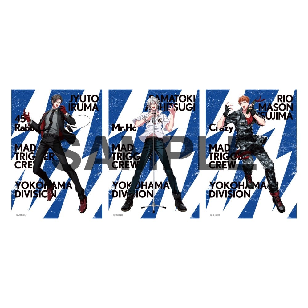 ブロマイドセット(2nd D．R．B) ヨコハマ・ディビジョン／MAD TRIGGER CREW【ヒプノシスマイク 6th LIVE】