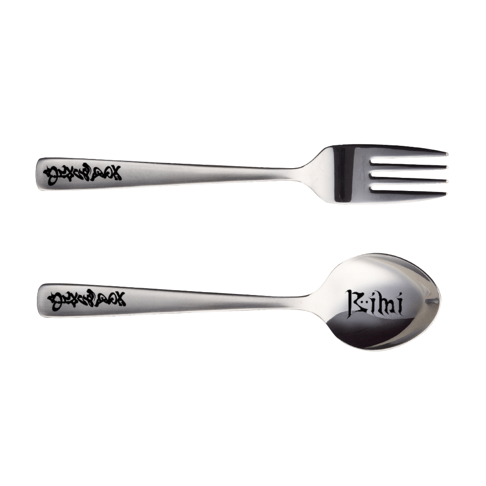 uSnack Boxv SPOON&FORK SET