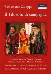 Galuppi: Il Filosofo di Campagna/ Zanetti, Baldan, Unsal, Cinciripi, Torriani, Antonini, Mezzaro; Da Ros [DVD] [A]