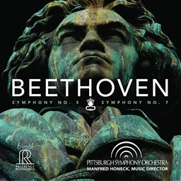 Beethoven : Symphonies Nos. 5 & 7 / Manfred Honeck, Pittsburgh Symphony Orchestra [SACD Hybrid] [A]