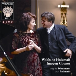 Wolfgang Holzmair baritone Imogen Cooper piano, Songs by Schumann and Reimann [A]