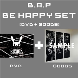 B.A.P「BE HAPPY SET」(DVD + GOODS)