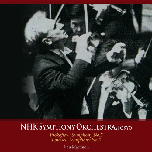 vRtBGt : ȑ5ԁA[Z : ȑ3 / WE}eBmANHKyc (Prokofiev : Symphony No.5, Roussel : Symphony No.3 / Jean Martinon, NHK Symphony Orchestra) [CD] [vX] [{сEt] [Live]