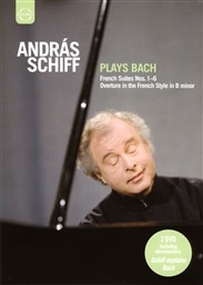 J.S.obn : tXgȑSW (Andras Schiff Plays Bach ~ French Suites Nos. 1-6 Overture in the French Style in B minor) [2DVD] [AՁE{t]