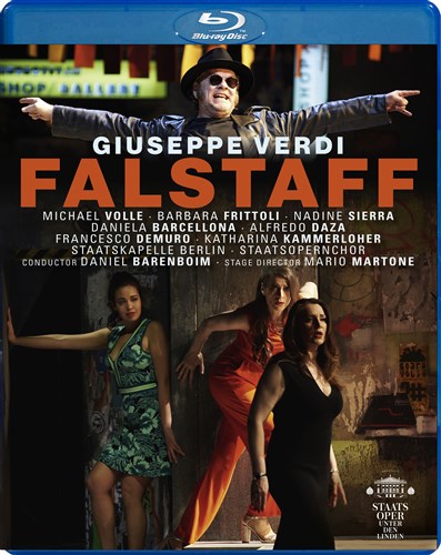 ヴェルディ : オペラ《ファルスタッフ》 / ダニエル・バレンボイム (Verdi : Falstaff / Daniel Barenboim) [Blu-ray] [Import] [Live] [日本語帯・解説付き]
