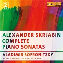 Scriabin : 10 Piano Sonatas / Sofronitzky, Neuhaus, Richter [2CD] [A]