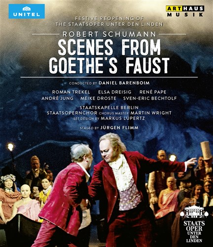 V[} : uQ[ẽt@EXgv̏i (Robert Schumann : Scenes from Goethe's Faust / Daniel Barenboim | Staatskapelle Berlin) [Blu-ray] [Import] [{сEt]