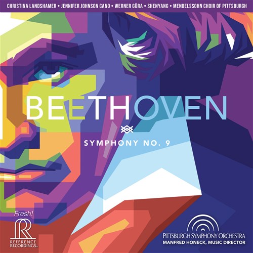 x[g[F : ȑ9ԁuv / sbco[OycA}t[gEz[lbN (Manfred Beethoven : Symphony No.9 / Honeck And The Pittsburgh Symphony Orchestra) [SACD Hybrid] [Import] [Live]