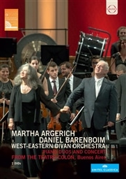 MARTHA ARGERICH & DANIEL BARENBOIM :  Piano Duos and Concert with the West-Eastern Divan Orchestra [2DVD] [A]