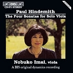 qf~bg : tBIE\i^ (S) (Paul Hindemith : The Four Sonatas for Solo Viola / Nobuko Imai , viola) [AՁE{t]