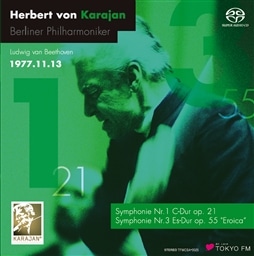 J&xEtB CECE1977 - x[g[FȑSW I (Beethoven : Sym. 1 & 3 / Karajan & BPO (1977 Tokyo)) [SACD]