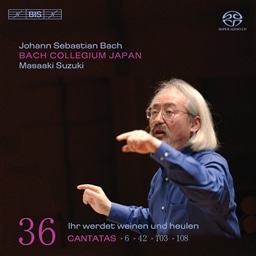 J.S.obn:J^[^SW Vol.36 (Johann Sebastian Bach : Cantatas Vol.36 - 6, 42, 103, 108 Ihr werdet weinen und heulen / Bach Collegium Japan, Masaaki Suzuki) [SACD Hybrid] [AՁE{EΖt]