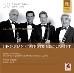 Tsintsadze, Gabunia : String Quartets / Geprgian State String Quartet [A]
