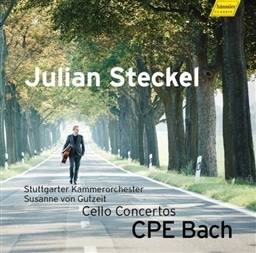 C.P.E.BACH: Cello Concertos / Steckel(vc)&Stuttarter Kammerorchester [A]