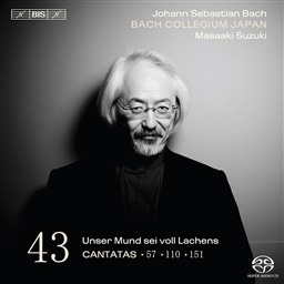 J.S.obn : J^[^SW Vol.43 uCvcBq 1725ÑJ^[^ 8v (J.S.Bach : Cantatas, Vol.43 / Bach Collegium Japan , Masaaki Suzuki) [Hybrid SACD] [AՁE{Ζt]