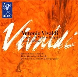 B@fB : `Fƒʑtቹ̂߂̃\i^W(9)SW (Antonio Vivaldi : 9 Sonatas for Violoncello and Basso Continuo / Hidemi Suzuki, Rainer Zipperling, Eero Palviainen) (2CD)