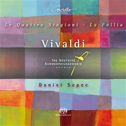 B@fBFlG  (Vivaldi : Le Quattro Stagioni  La Follia / Daniel Sepec, The Deutsche Kammerphilharmonie Bremen) [SACD Hybrid] [Import] [AՁE{t]