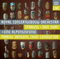 リヒャルト・シュトラウス : 交響詩 「ドン・ファン」 | アルプス交響曲 (Strauss : Don Juan | Eine Alpensinfonie / Royal Concertgebouw Orchestra , Mariss Jansons (Chief Conductor)) [輸入盤・日本語解説付] - Hybrid SACD