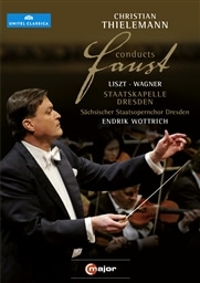ワーグナー : 序曲 「ファウスト」 | リスト : ファウスト交響曲 (Christian Thielemann conducts Faust ~ Liszt | Wagner / Staatskapelle Dresden | Endrik Wottrich) [DVD] [輸入盤・日本語帯解説付]
