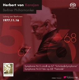 J&xEtB CECE1977 - x[g[FȑSW III (Beethoven : Sym. 5 & 6 / Karajan & BPO (1977 Tokyo)) [SACD]