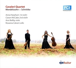 Mendelssohn, Schnittke : String quartets / Cavaleri Quartet [A]