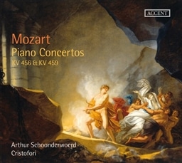 モーツァルト : ピアノ協奏曲 第18番、第19番 (Mozart : Piano Concertos KV 456 & KV 459 / Arthur Schoonderwoerd , Cristofori) [輸入盤]