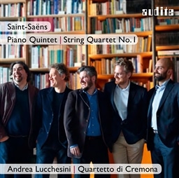 TT[X : sAm܏dt&yldtȑ1 / Nildtc (Saint-Saens: Piano Quintet&String Quartet No.1 / Quartetto di Cremona) [CD] [Import] [{сEt]