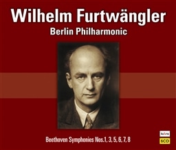 定期演奏会のベートーヴェン / ヴィルヘルム・フルトヴェングラー (Wilhelm Furtw&auml;ngler conducts Beethoven Symphonies Nos.1,3,5,6,7,8) [CD] [国内プレス] [MONO] [日本語帯・解説付]