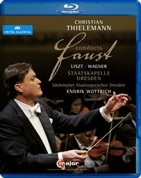 ワーグナー : 序曲 「ファウスト」 | リスト : ファウスト交響曲 (Christian Thielemann conducts Faust ~ Liszt | Wagner / Staatskapelle Dresden | Endrik Wottrich) [Blu-ray] [輸入盤・日本語帯解説付]