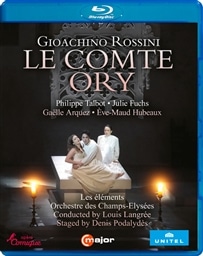 ロッシーニ : 歌劇≪オリー伯爵≫ / ルイ・ラングレ | ドゥニ・ポダリデス (Rossini: Le Comte Ory / Louis Langree) [Blu-ray] [Import] [日本語帯・解説付]