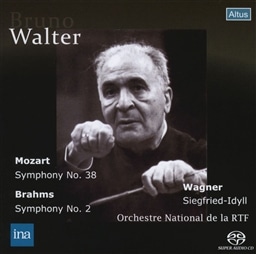 ワルター＆フランス国立放送管ライヴ ~ ブラームス : 交響曲第2番 他 (Mozart : Symphony No.38 | Brahms : Symphony No.2 | Wagner : Siegfried-Idyll / Bruno Walter , Orchestre National de la RTF) [SACDシングルレイヤー]