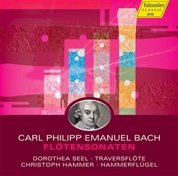 C.P.E.Bach: Flute Sonatas / Seel(fl)&Hammer(fp) [2CD] [A]