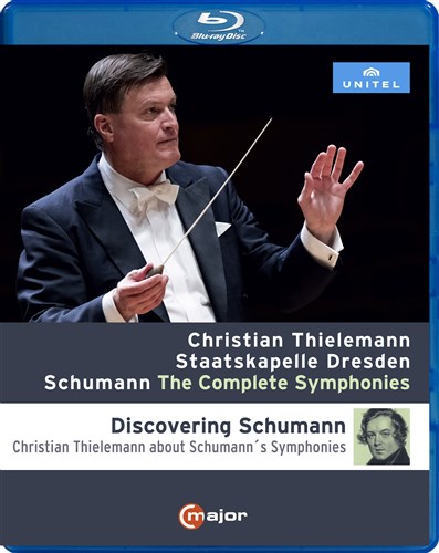 V[} : ȑSW (Schumann : The Complete Symphonies / Christian Thielemann | Staatskapelle Dresden) [Blu-ray] [Import] [{сEt]